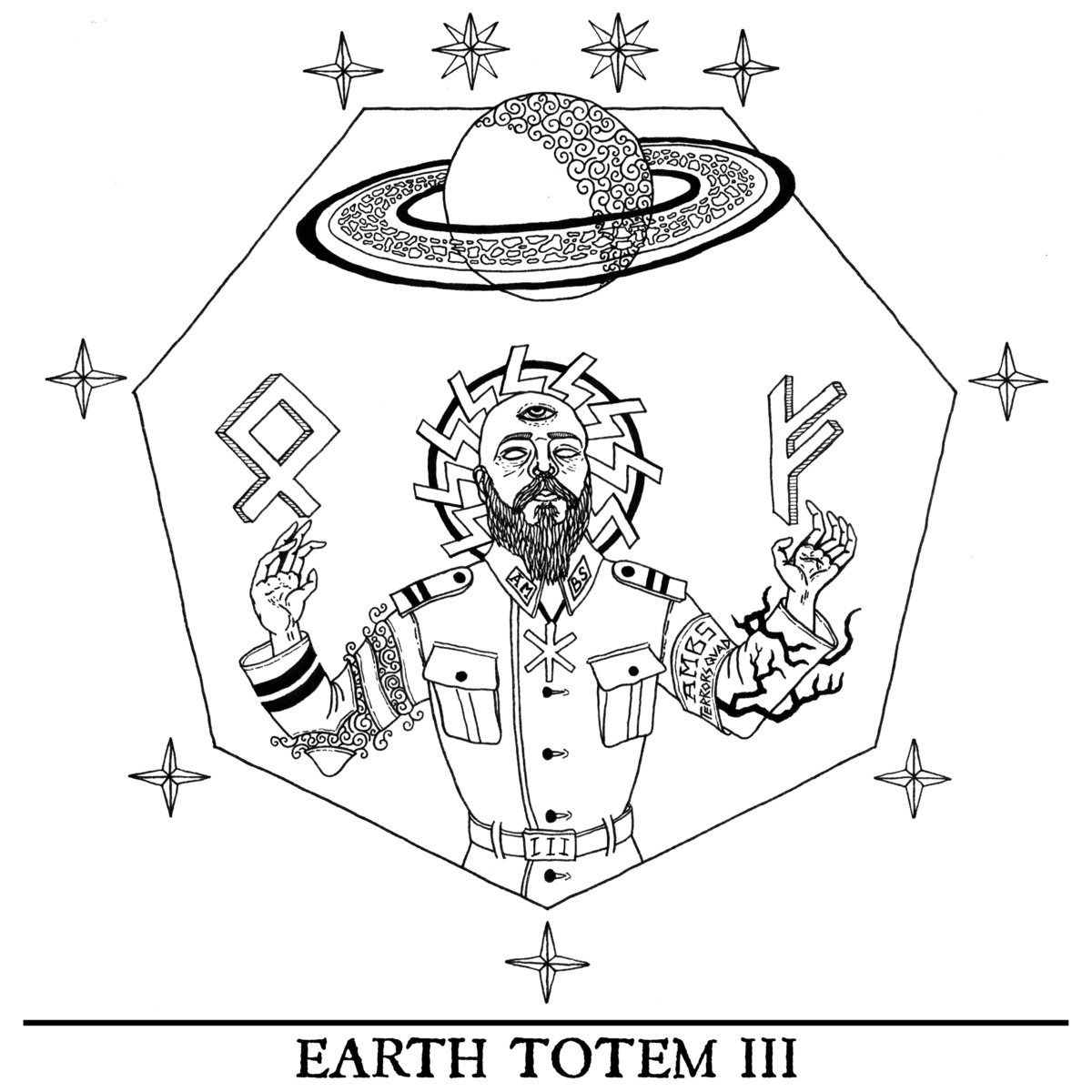 Стрийм: A Monumental Black Statue: Earth Totem III