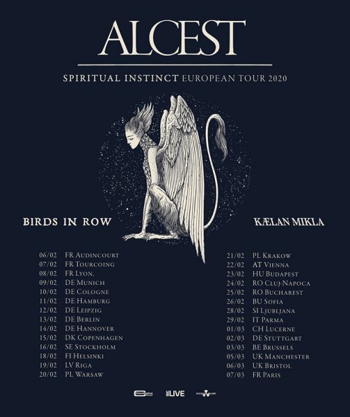Alcest с концерт в София през 2020-та година