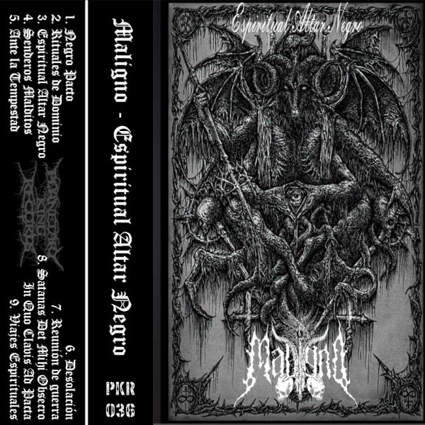 Чуйте “Espiritual Altar Negro”, дебютният дългосвирещ албум на Maligno