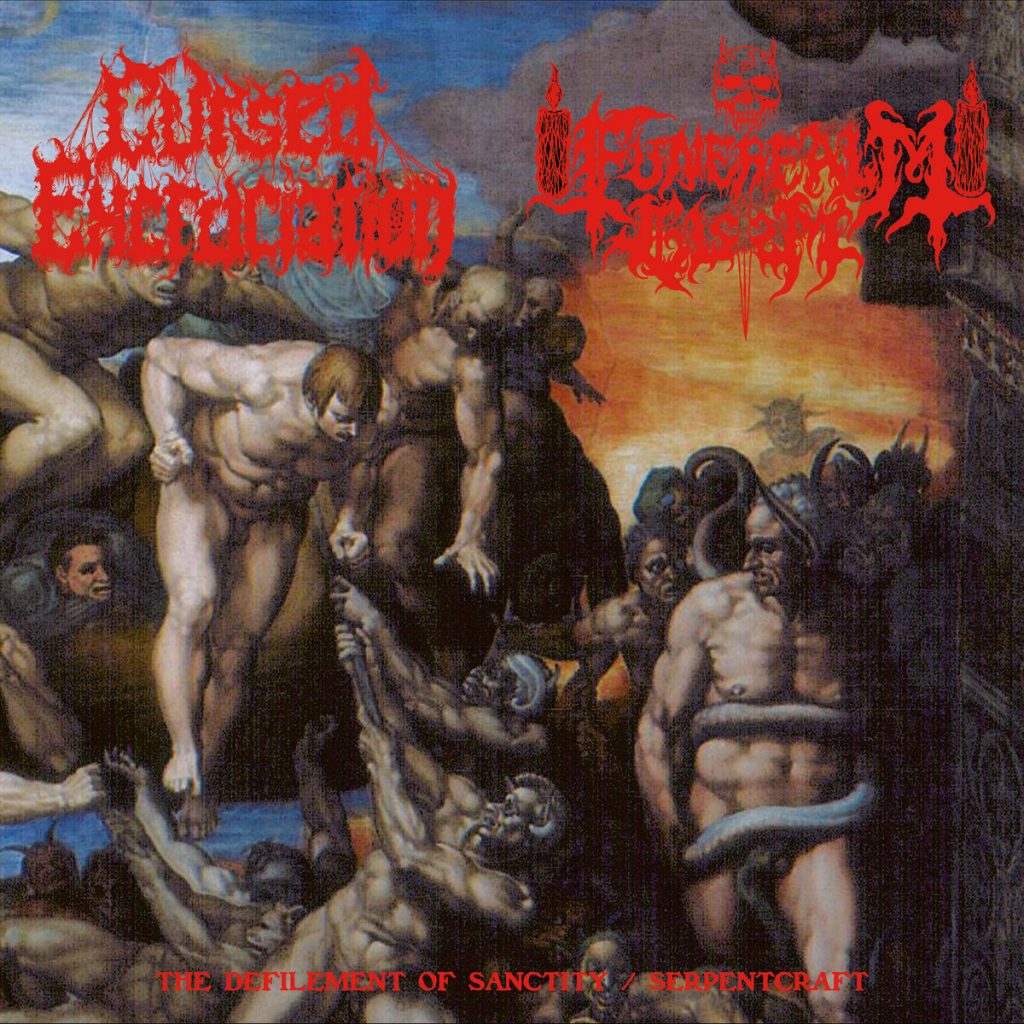 Cursed Excruciation и Funerealm Gloom представят албума „The Defilement of Sanctity / Serpentcraft“