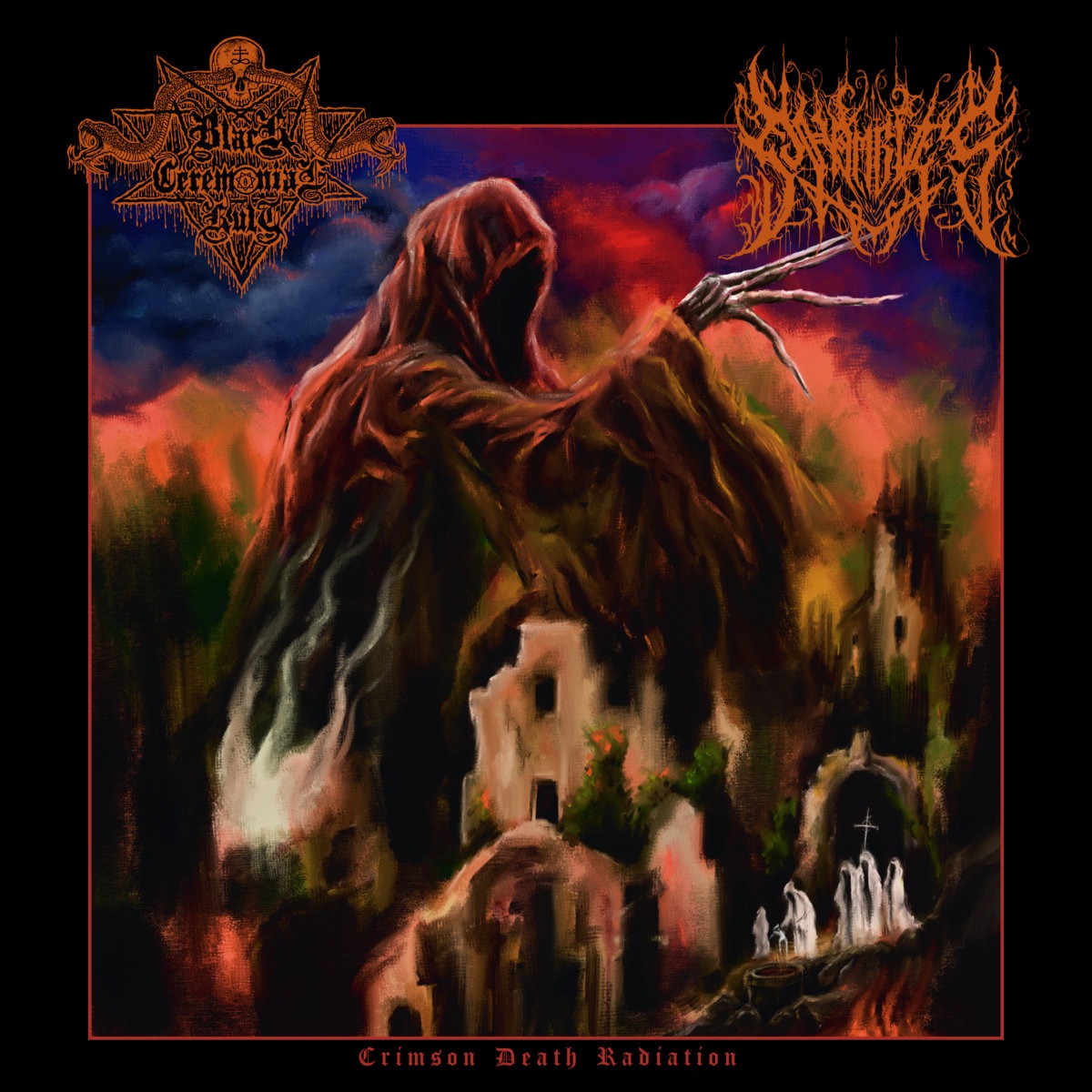Black Ceremonial Kult и Shambles представят сплит албума “Crimson Death Radiation”