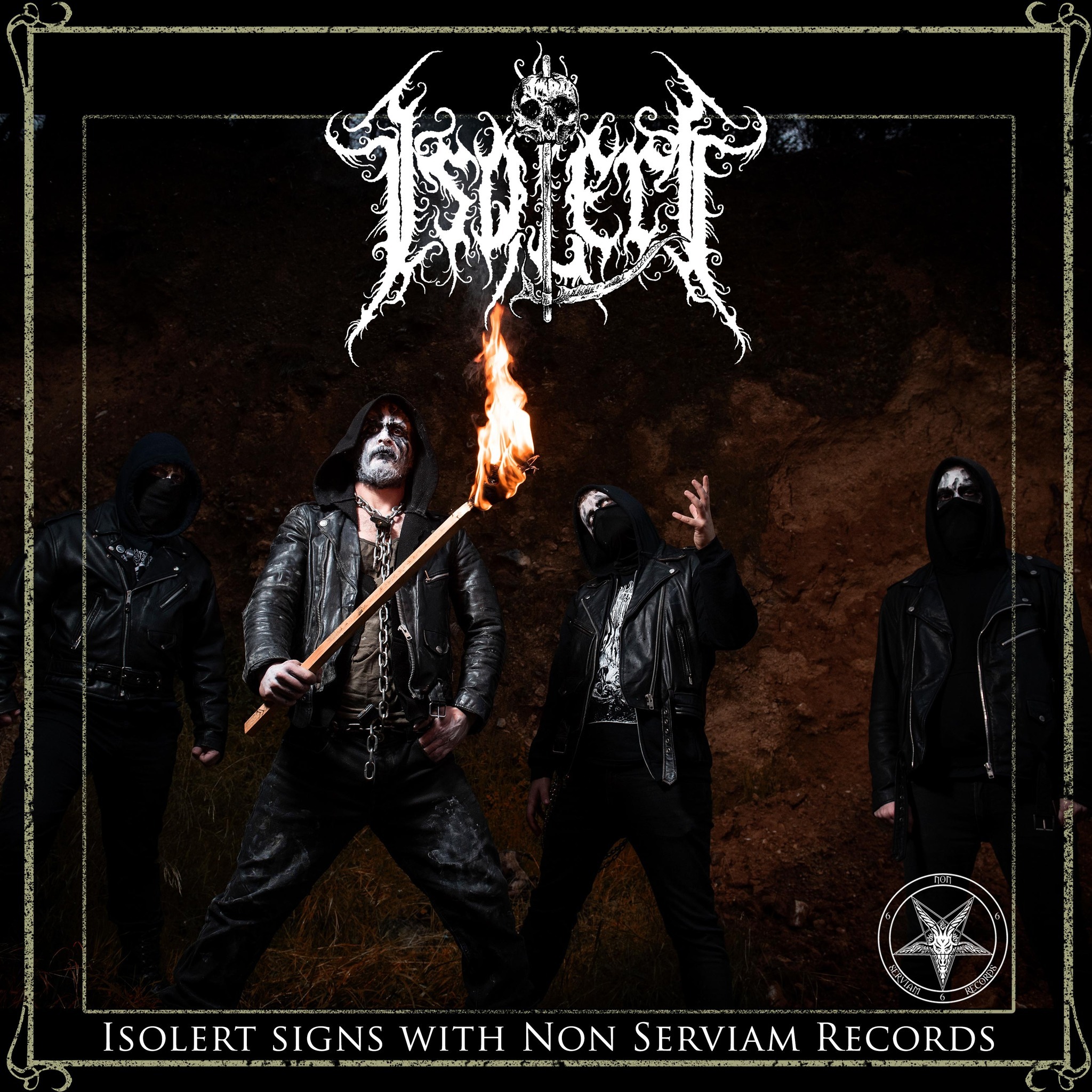 ISOLERT се присъединиха към лейбъла Non Serviam Records