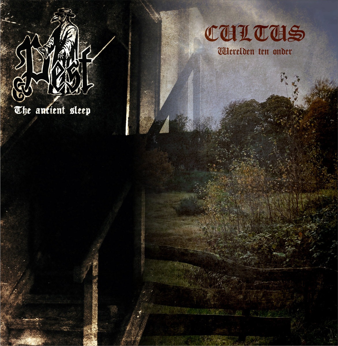 Cultus и Pest представят сплит албума “Werelden ten onder / The Ancient Seep”