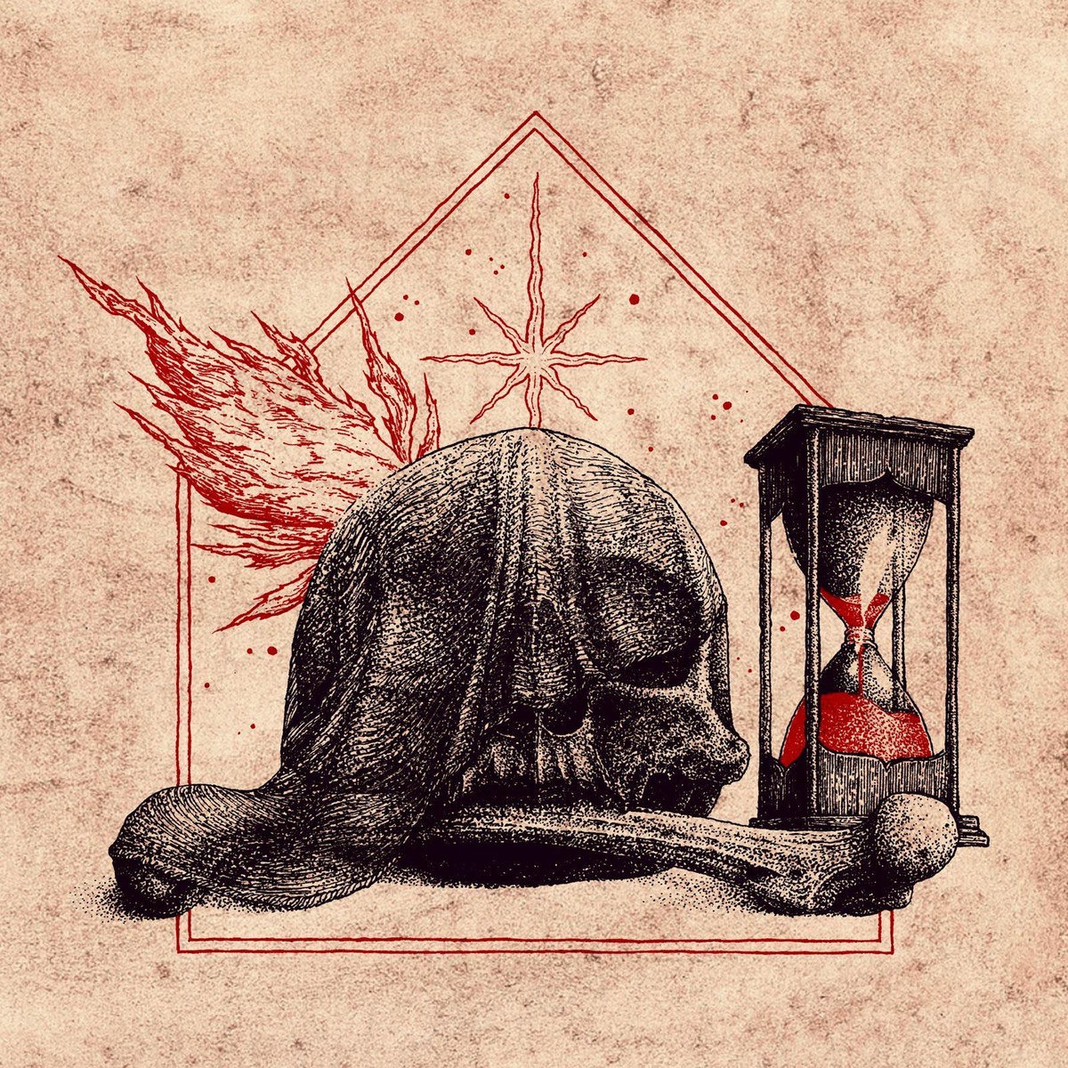 Nubivagant and Häxenzijrkell present their split release, “Unveiling The Shrine Of The Night”