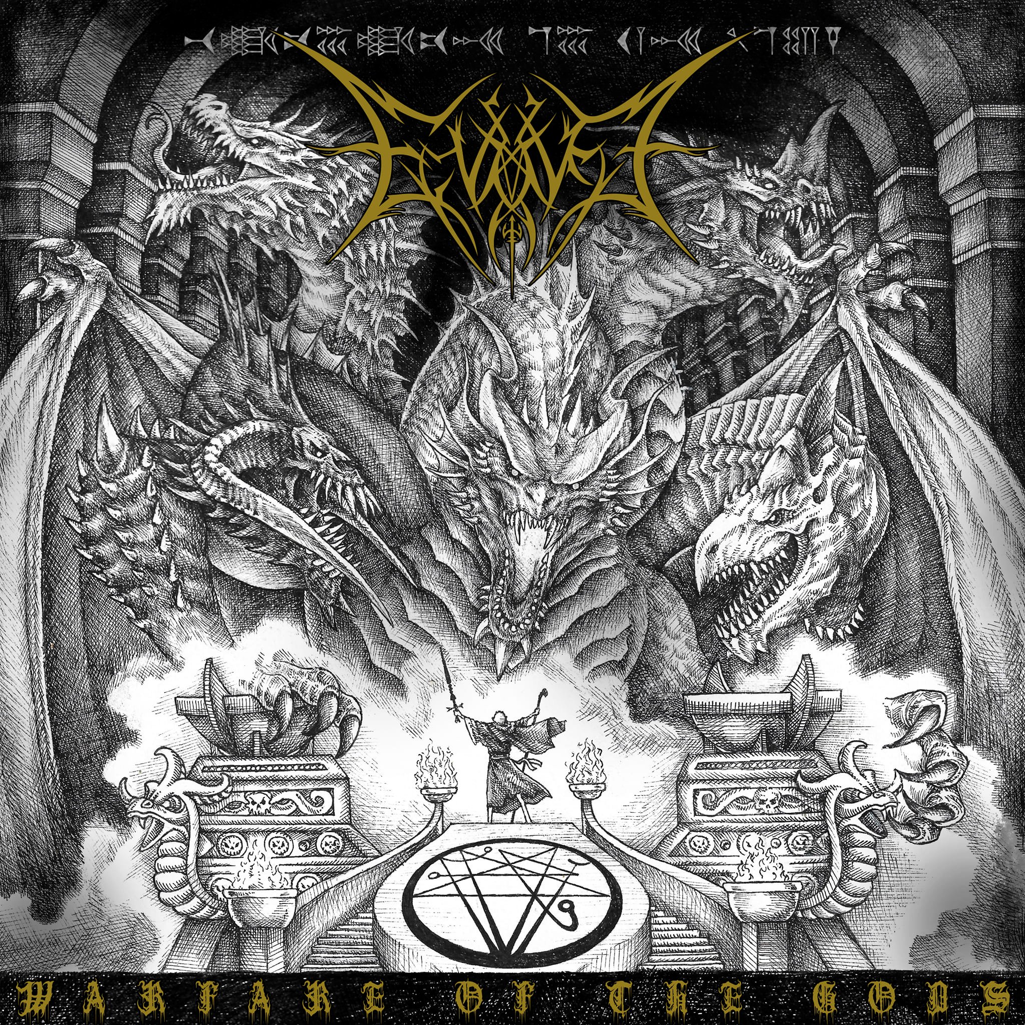 EvokeD have released their debut full-length album, ‘Warfare of the Gods’
