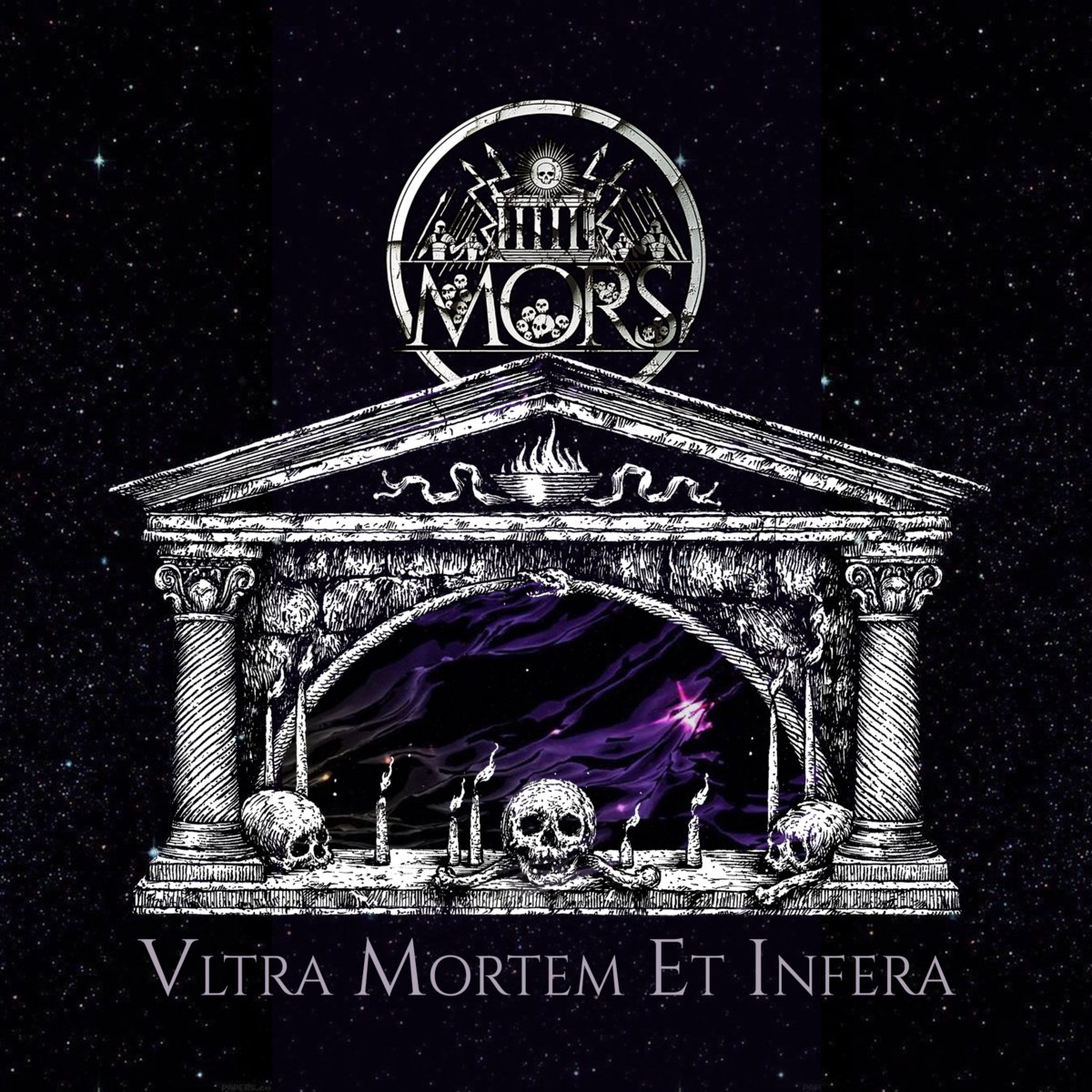 Italian black metal entity MORS presents its debut album, “VLTRA MORTEM ET INFERA”