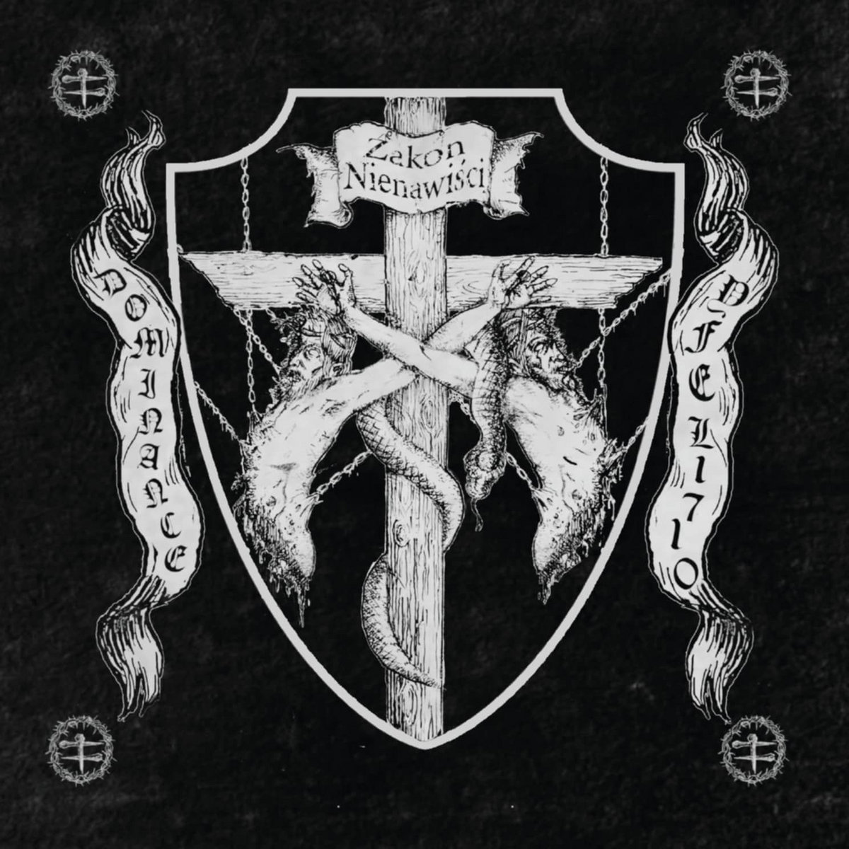 Yfel 1710 and Dominance have unleashed their split release, “Zakon Nienawiści”