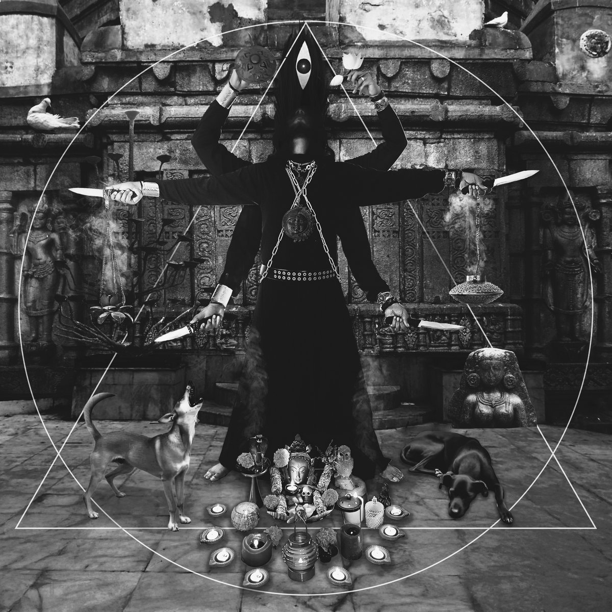 Solo black metal enitty Démonos presents its new offering, “Polyhedra”