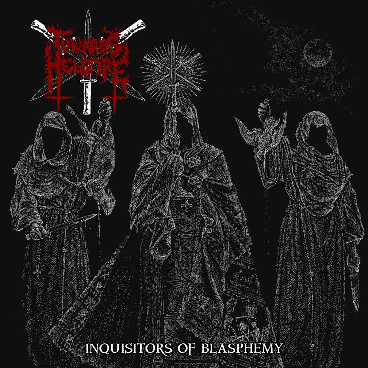 TOWARDS HELLFIRE unleash their new ferocious ritual, “Inquisitors of Blasphemy”