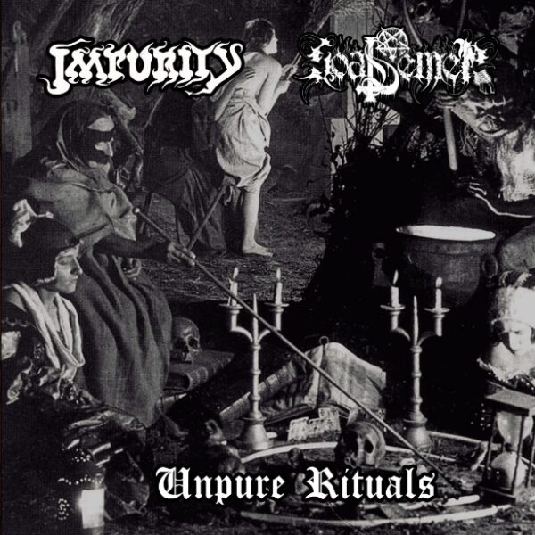 Impurity and Goat Semen unveil their new split ritual, “Unpure Rites”