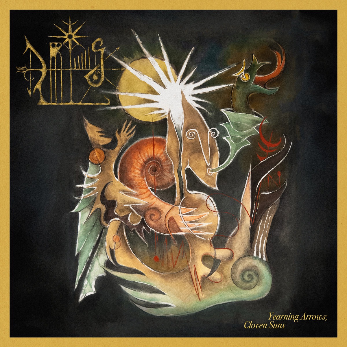 ARROWS unveil their debut offering, “Yearning Arrows; Cloven Suns”