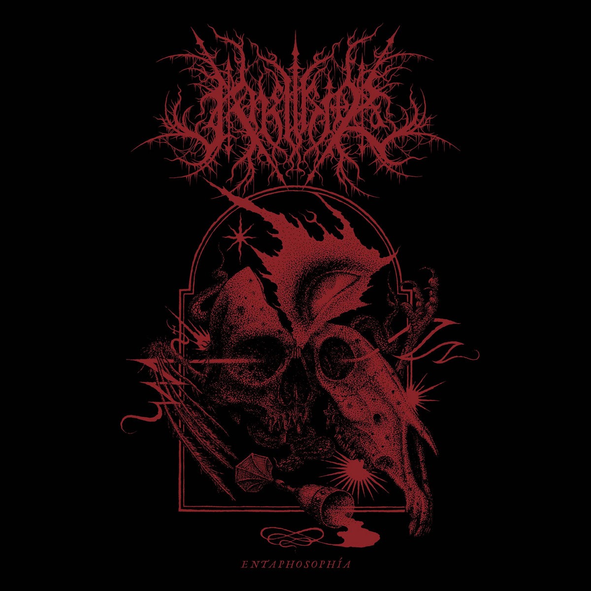 Enigmatic entity KNELLRITE unveils its debut full-length offering, “Entaphosophia”