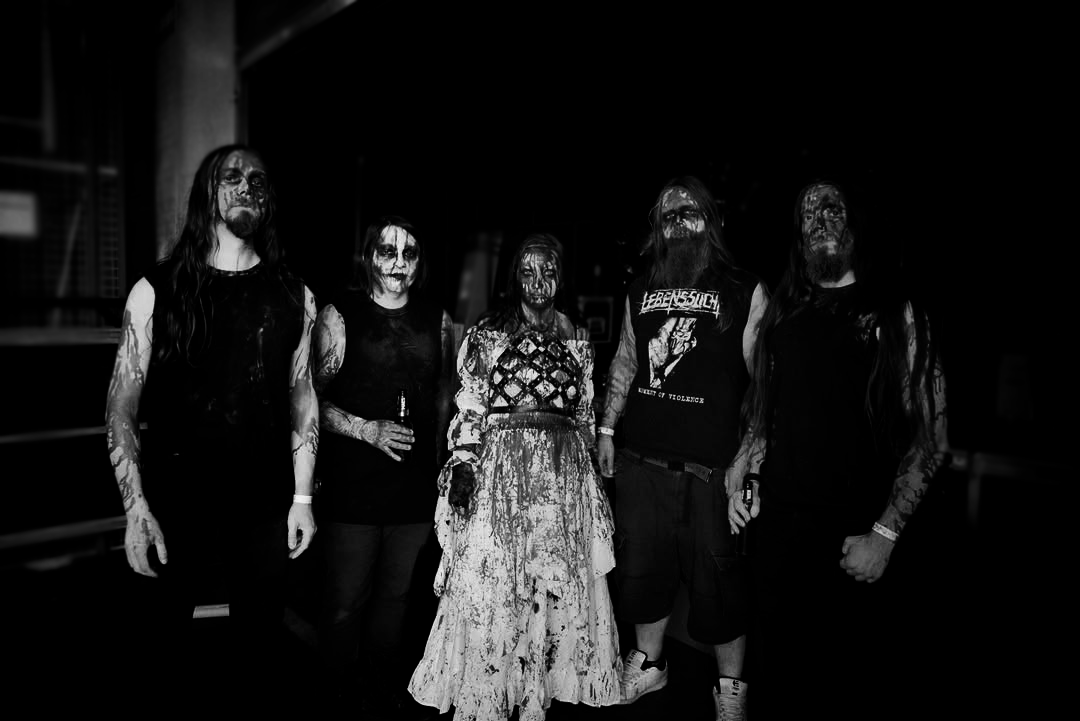 Lebenssucht share a final incantation before their departure from the scene