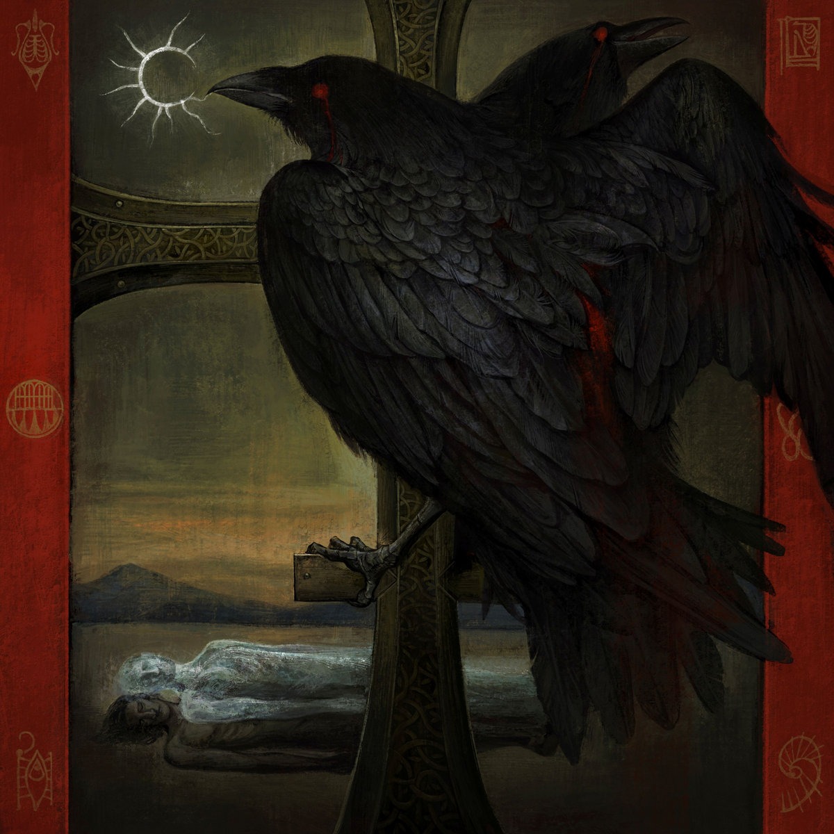 Ithilrå & ASCALAPHA reveal their split effort, “Shadow Under A Raven’s Wing”