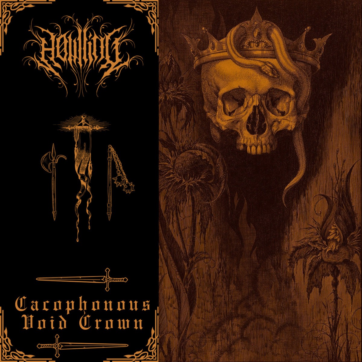 Enigmatic entity Howling unveils its latest offering, “Cacophonous Void Crown”