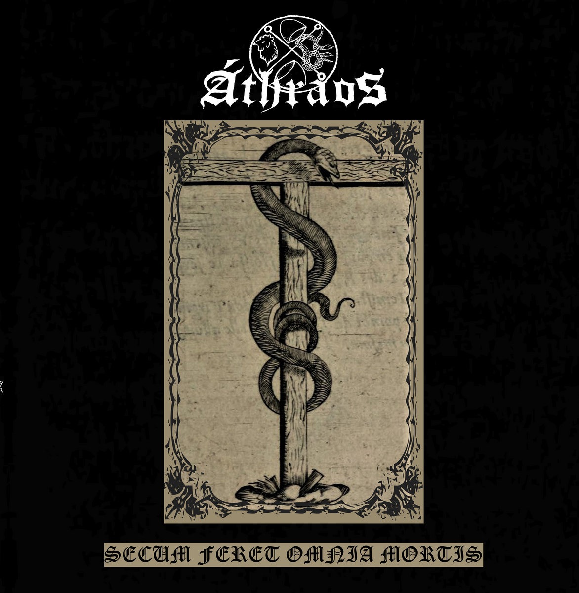 Áthraos reveal their new demo offering, “Secum feret omina mortis”